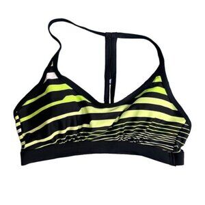 CHAMPION Yellow  Black bikini top Size M